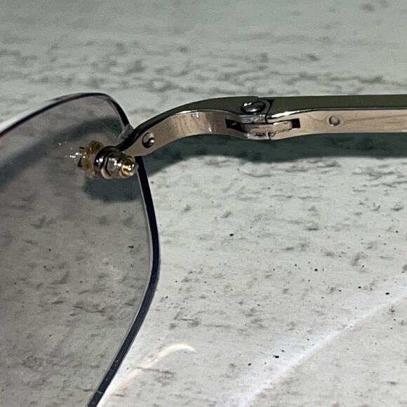 Christian Dior Eyeglasses Women Silver Rimless CD 3613 6Z5 130 ‼️Frames Only ‼️ main image 6